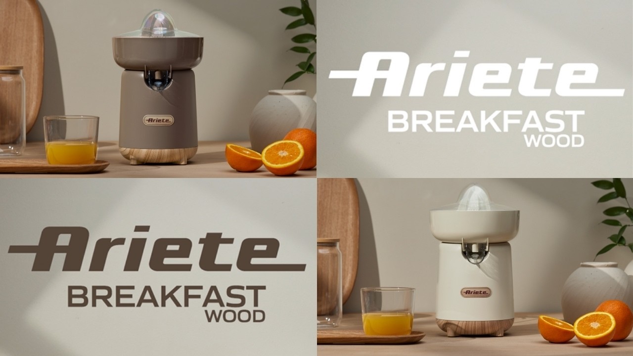 Spremiagrumi Breakfast Wood - Ariete 417