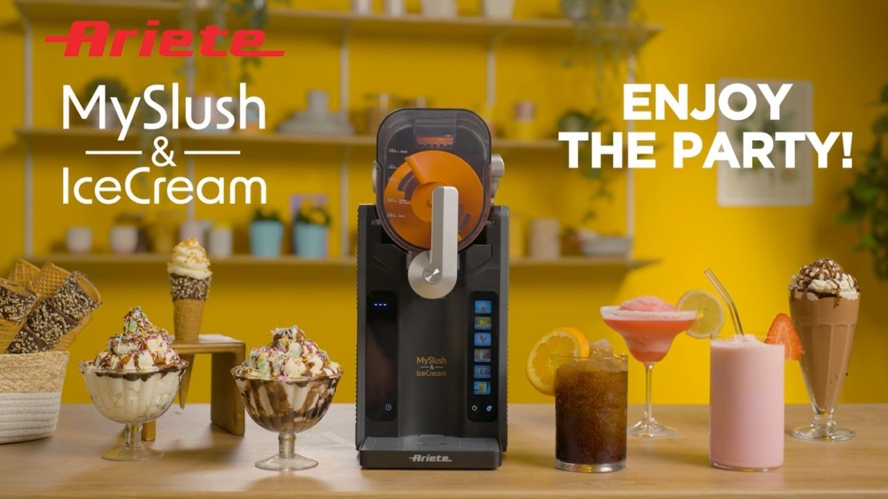 MySlush & IceCream - Macchina per granite, gelati e frozen drink - Ariete 655