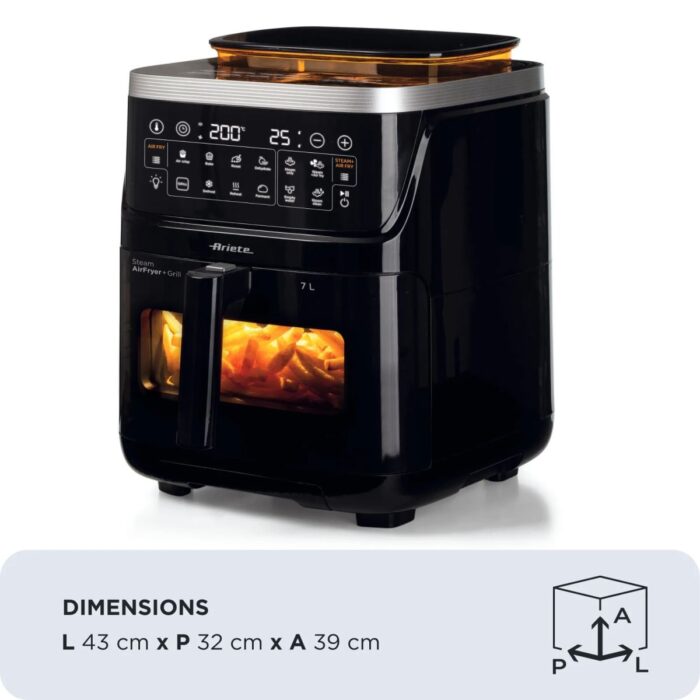 Air Fryer со функции за пареа + Grill 4636 - Image 3