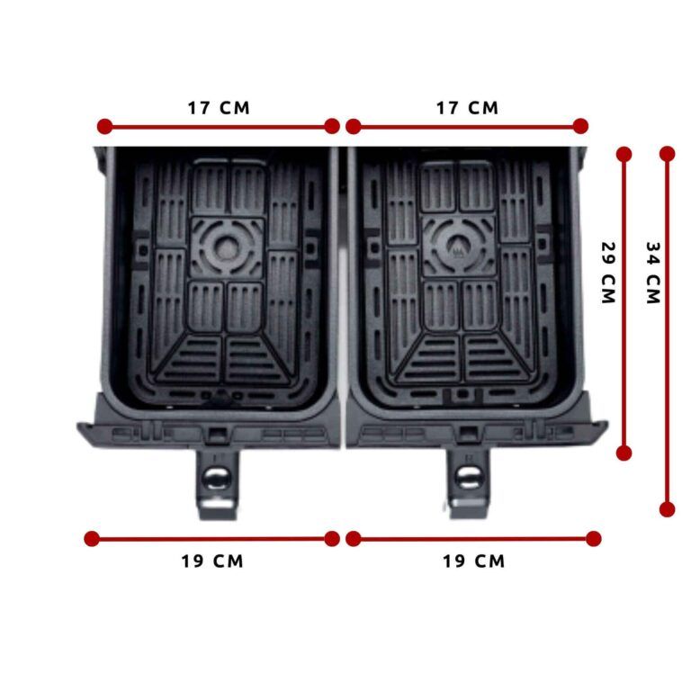 Airy Fryer Dual 4623 Црн - Image 8